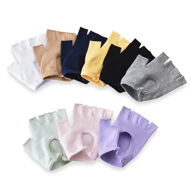 Spearfishing Glove - Women Anti-slip Yoga Gloves Cotton Fitness