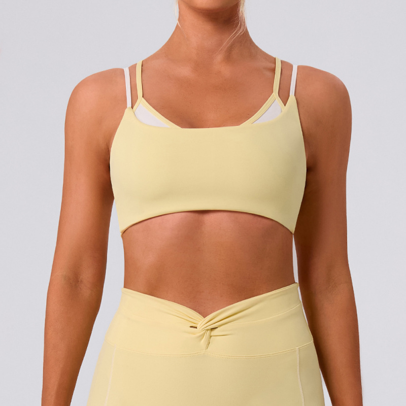 Aquatic Sports Bra - DFLMU Women Halter Sports Bra Push