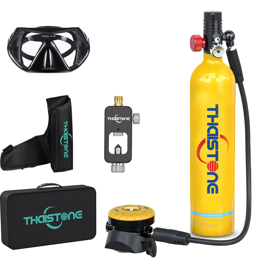 Aquatic Sports - THAISTONE-1L Portable Scuba Diving Tank Underwater