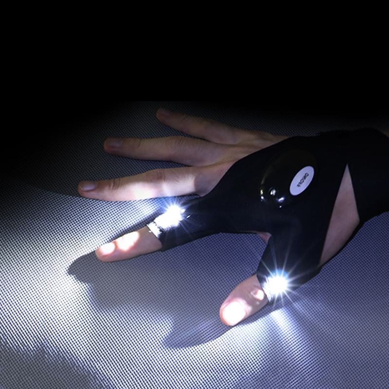 Fingerless Glove LED Flashligh - Spearfishing Glove avis et prix