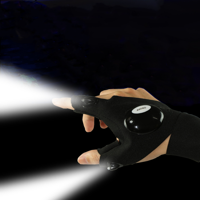 Fingerless Glove LED Flashligh - Spearfishing Glove avis et prix