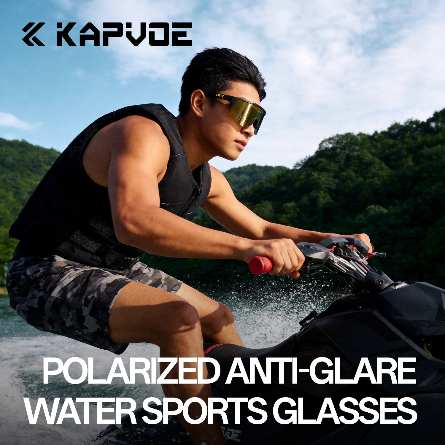 KAPVOE UV400 Anti-glare Surfin - Aquatic Sports avis et prix