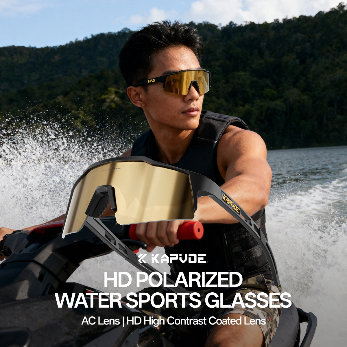 KAPVOE UV400 Anti-glare Surfin - Aquatic Sports avis et prix
