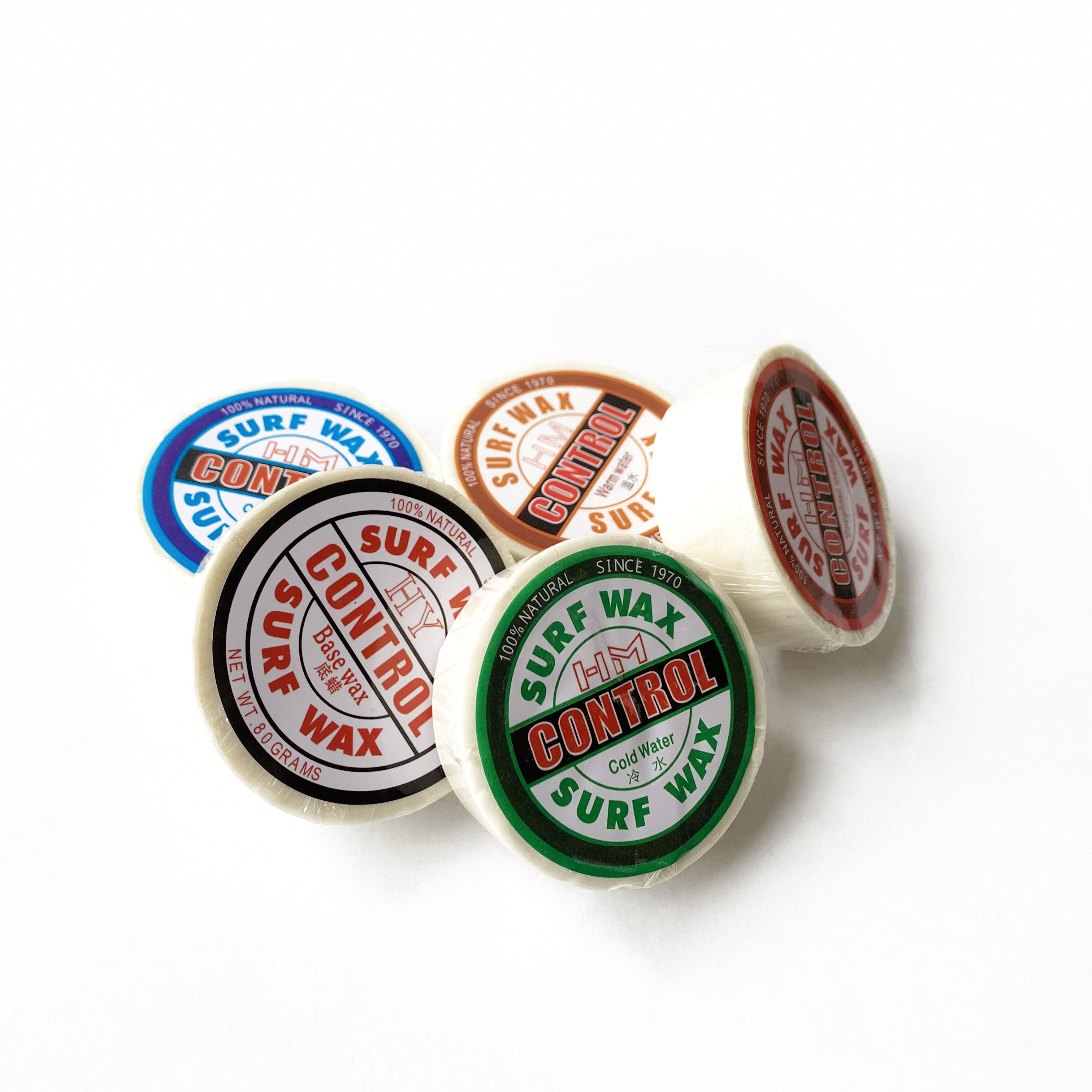 2-Pack Surfboard Wax Natural S - Surfboard Wax Tropical avis et prix