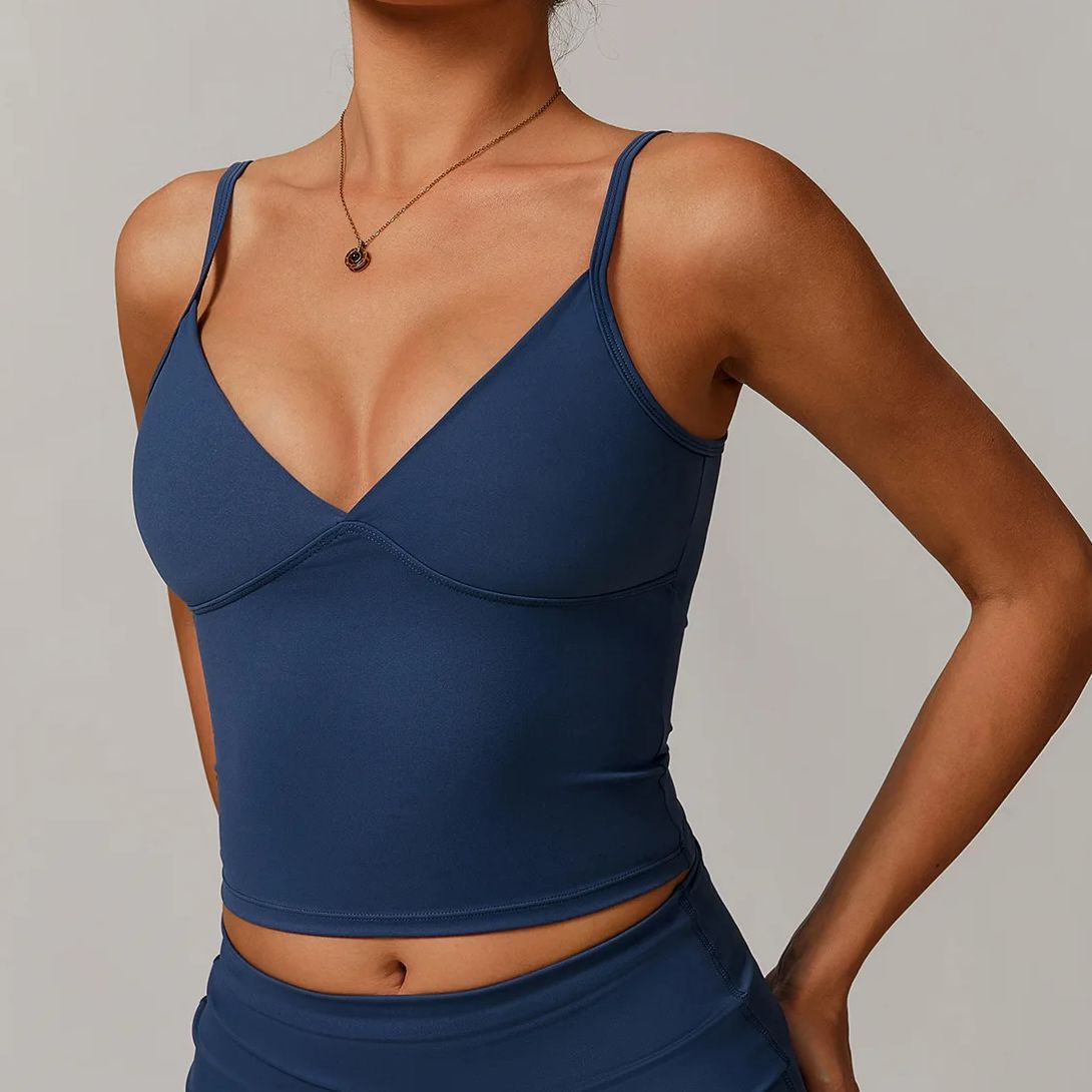 Breathable Sports Bra Fitness  - Aquatic Sports Bra avis et prix