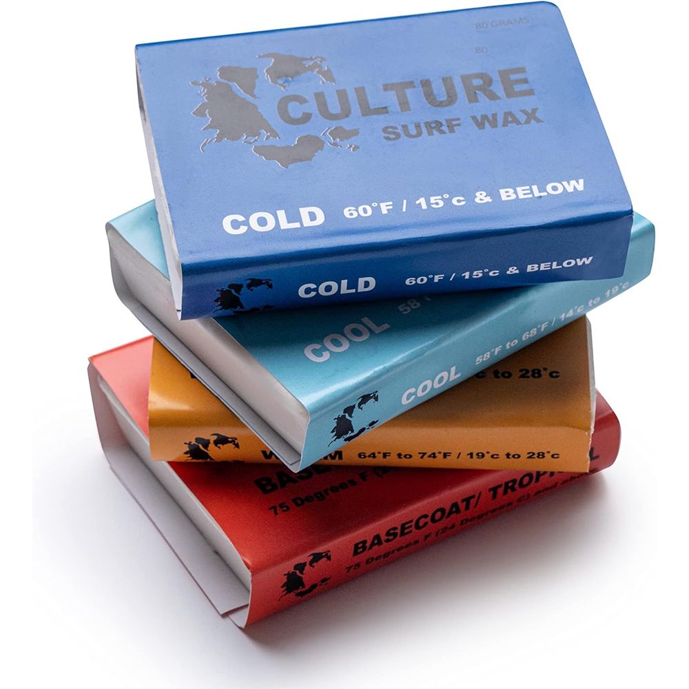 80g Surfboard Wax Bars - 6-Pac - Surfboard Wax Tropical avis et prix
