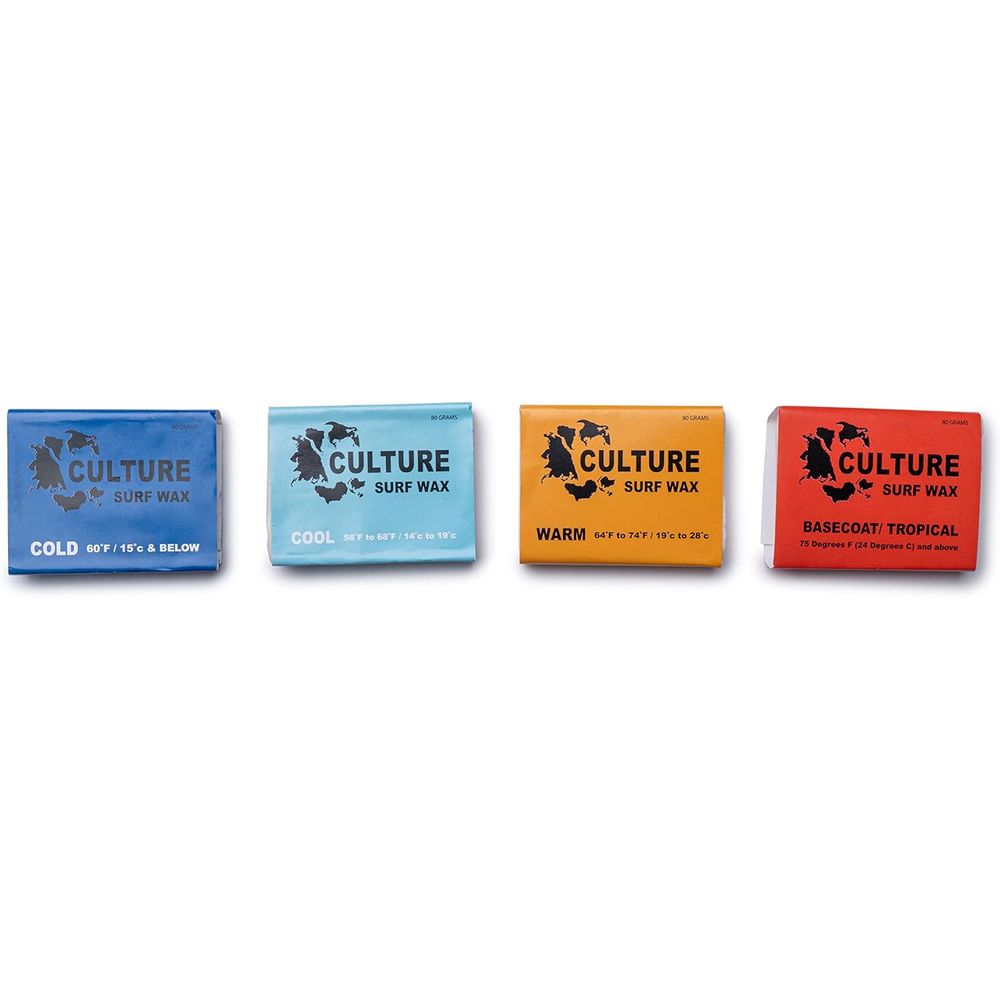 80g Surfboard Wax Bars - 6-Pac - Surfboard Wax Tropical avis et prix