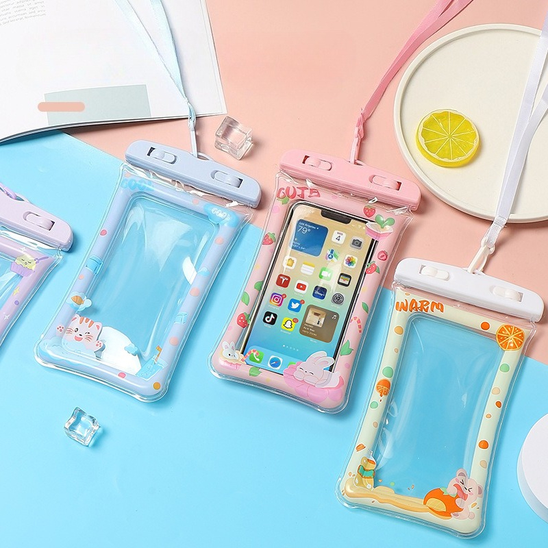 1pc Waterproof Cartoon Phone C - Aquatic Sports avis et prix