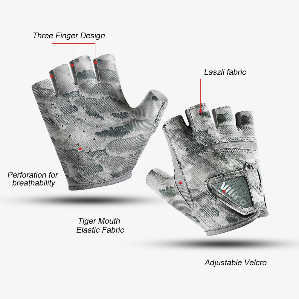 1Pair Fishing Gloves,Fingerles - Spearfishing Glove avis et prix